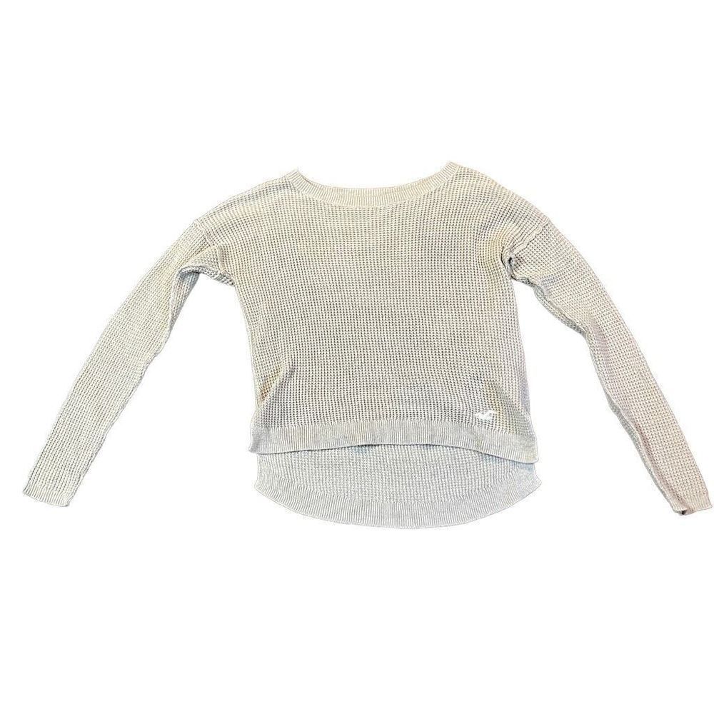 Hollister Waffled Sweater XS